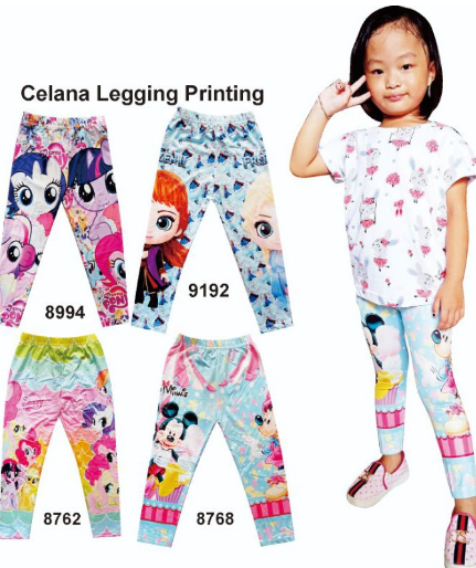 Legging Printing Anak Perempuan