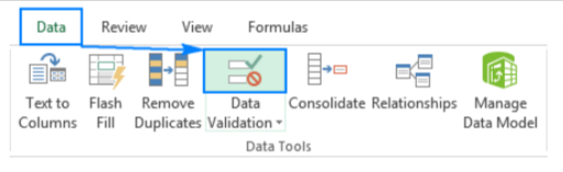 tutorial excel validasi data