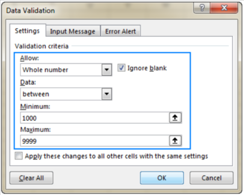 tutorial excel validasi data