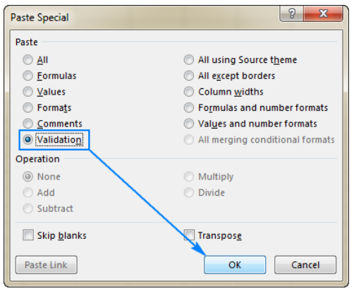 validasi data di excel