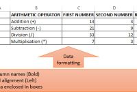 membuat tabel di excel