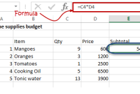 rumus dan fungsi excel perkalian